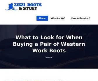 Ziezi.net(Ziezi Boots) Screenshot