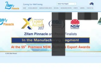 Zifampinnacle.com(Zifam Pinnacle) Screenshot