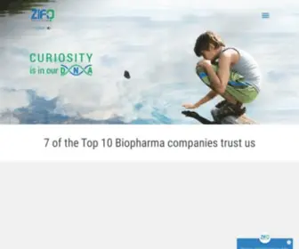 Zifornd.com(Scientific Informatics Services Company) Screenshot