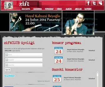 Zift.com(Resmi web sitesi) Screenshot