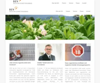 Zigarettenverband.de(DZV) Screenshot