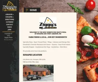 Ziggys-Pizza.com(Ziggys Pizza) Screenshot