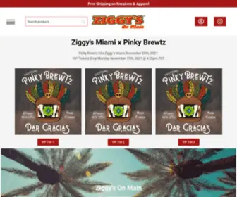 Ziggysonmainhb.com(Ziggy's On Main) Screenshot