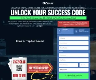 Ziglarsecrets.com(Born To Win Book) Screenshot