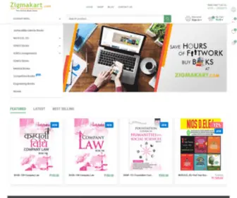 Zigmakart.com(Best Online Bookstore for all IGNOU Books) Screenshot