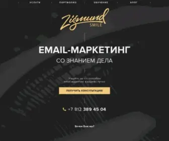 Zigmundsmile.ru(Zigmund Smile) Screenshot