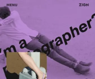 Zign.com(ZALANDO) Screenshot