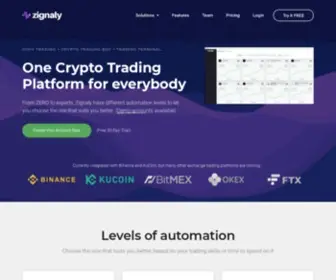 Zignaly.com(The Smart Way) Screenshot