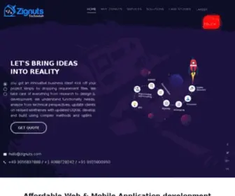 Zignuts.com(Hire Top Remote Developers & Project Team For Your Startup or Agency) Screenshot