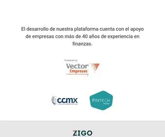 Zigocapital.com(Préstamos) Screenshot