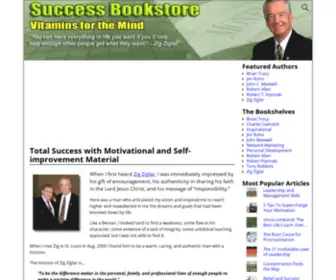 Zigonlinenow.com(Zig Ziglar Success Bookstore) Screenshot