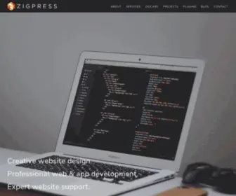 Zigpress.com(Digital Creativity and Expertise) Screenshot