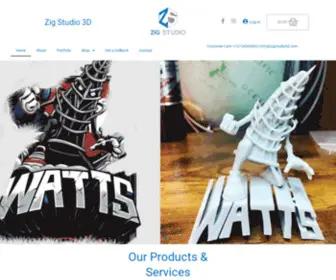 Zigstudio3D.com(Convert your 2D Drawing to a 3D Print) Screenshot