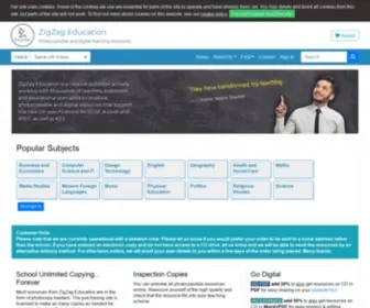 Zigzageducation.co.uk(ZigZag Education) Screenshot