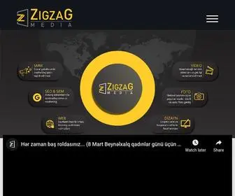 Zigzagmedia.az(Zigzag Media) Screenshot