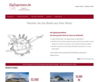 Zigzagreisen.de(Reiseblog) Screenshot