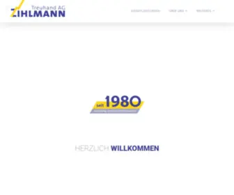 Zihlmann-Treuhand.ch(ZIHLMANN Treuhand AG) Screenshot