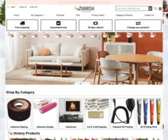 Ziiamishop.com(Electrical, Furniture & Tools) Screenshot