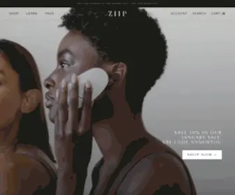 Ziipbeauty.com(Expert Facials On Demand) Screenshot