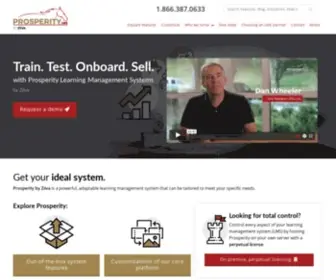 Ziiva.com(Prosperity Learning Management Systems) Screenshot