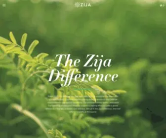 Zijadifference.com(The Zija Difference) Screenshot