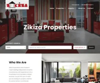 Zikizaprops.co.za(Eastern Cape) Screenshot