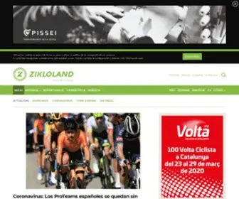Zikloland.com(Tierra de ciclismo) Screenshot