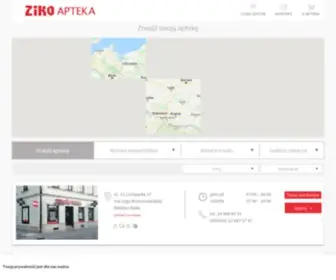 Zikoapteka.pl(Znajdź placówki w Twoim mieście) Screenshot