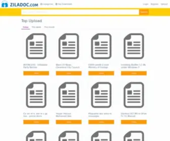 Ziladoc.com(Documents Free Download PDF) Screenshot