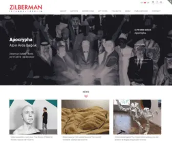 Zilbermangallery.com(Zilberman Gallery) Screenshot