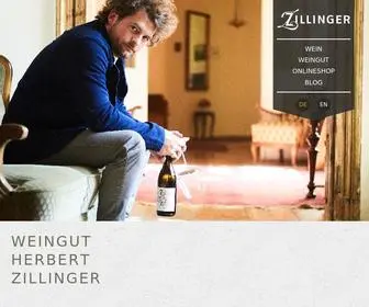 Zillingerwein.at(Die Weinviertler Quadratur des Kreises) Screenshot