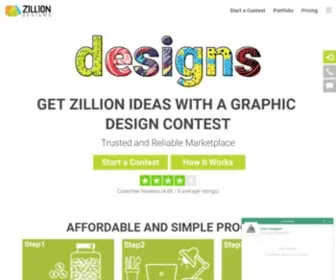 Zilliondesigns.com(Get Company Logos) Screenshot