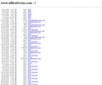 Zillionforms.com(Zillionforms) Screenshot