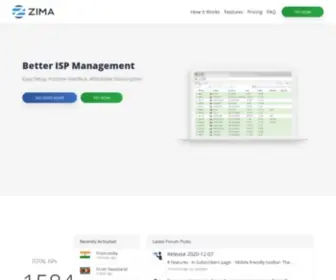 Zima.cloud(Better ISP Management) Screenshot