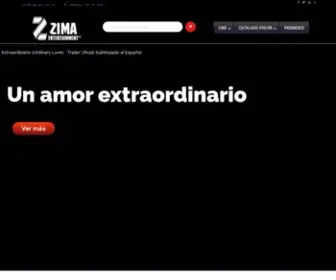 Zimaent.com.mx(Zima Entetainment) Screenshot