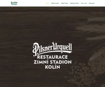 Zimakkolin.cz(Restaurace Zimní stadion) Screenshot