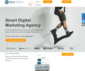 Zimamedia.com(Zima Media) Screenshot