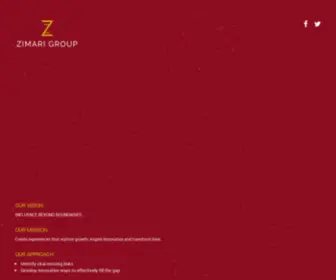 Zimarigroup.com(Zimari Group) Screenshot