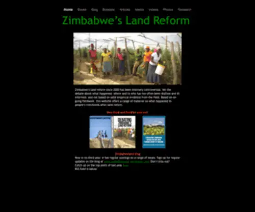 Zimbabweland.net(Zimbabweland) Screenshot