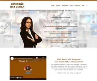 Zimbabwewebdesign.co.zw(Web Design in Zimbabwe) Screenshot