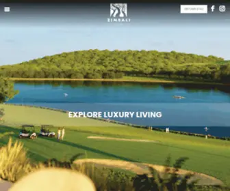 Zimbali.co.za(Zimbali Lakes) Screenshot