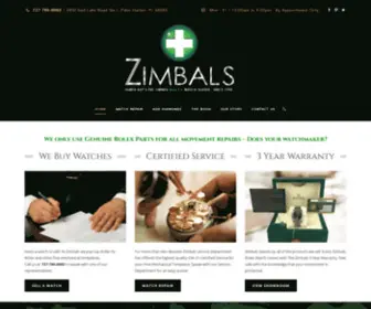 Zimbals.net(Pre Owned Rolex Watch Showroom) Screenshot