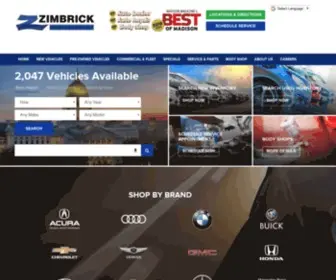 Zimbrick.com Screenshot