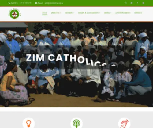 Zimcatholicsa.org.za(Zimbabwe Catholics in South Africa) Screenshot