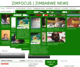 Zimfocus.net(Zimfocus) Screenshot