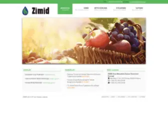 Zimid.org(ZİMİD) Screenshot