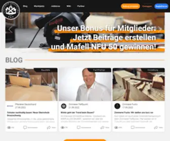 Zimmerer-Treff.com(Der Zimmerer) Screenshot