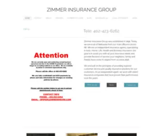 Zimmerinsure.com(ZIMMER INSURANCE GROUP) Screenshot