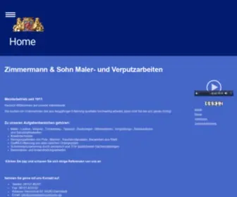 Zimmermannundsohn.de(Zimmermann&Sohn) Screenshot