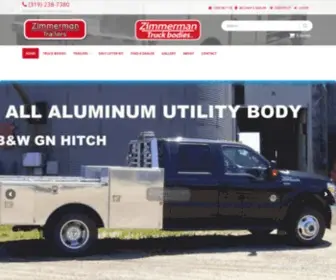 Zimmermantrailers.com(Zimmerman Trailers) Screenshot